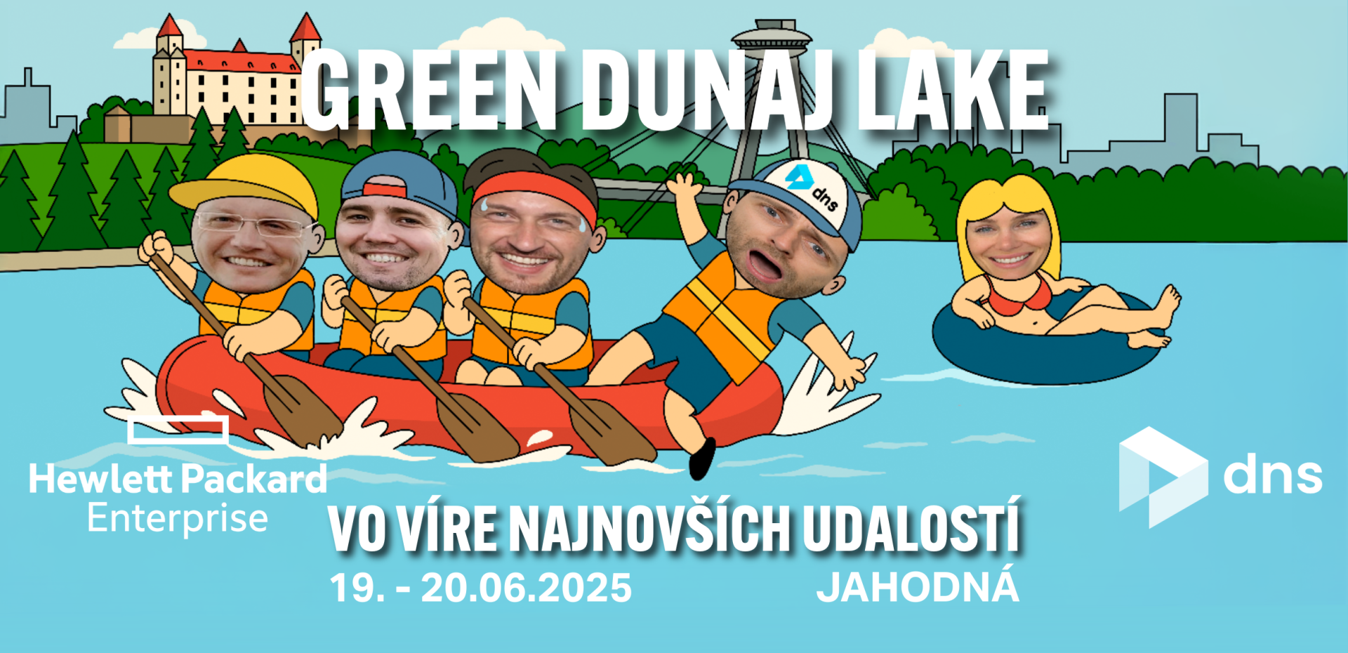 GREENLAKE – splav Malého Dunaja
