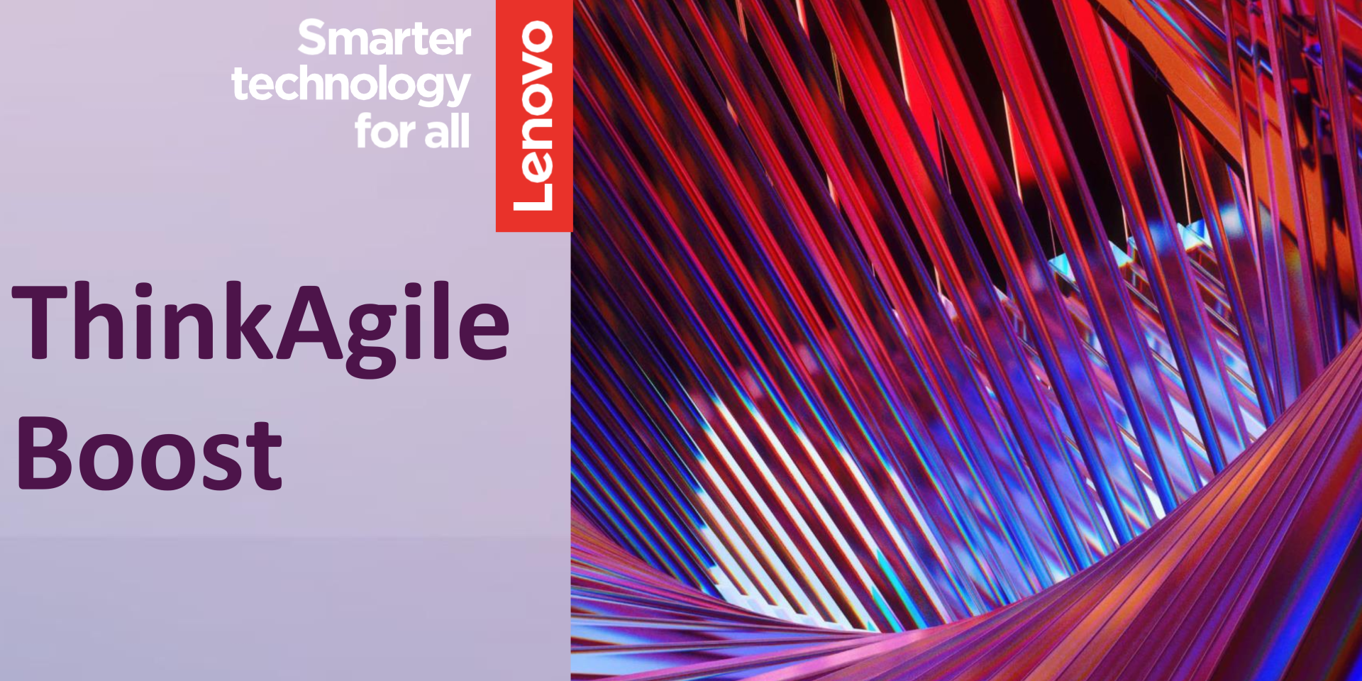 ThinkAgile Boost: Získajte Rack zadarmo a zľavy na služby!