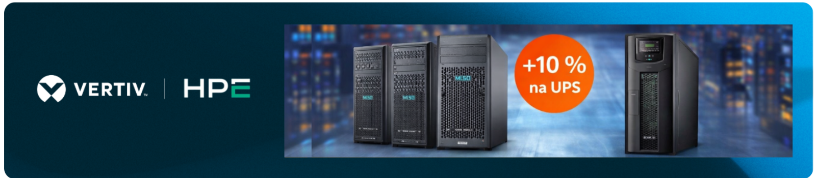 Promo akcia Vertiv + HPE