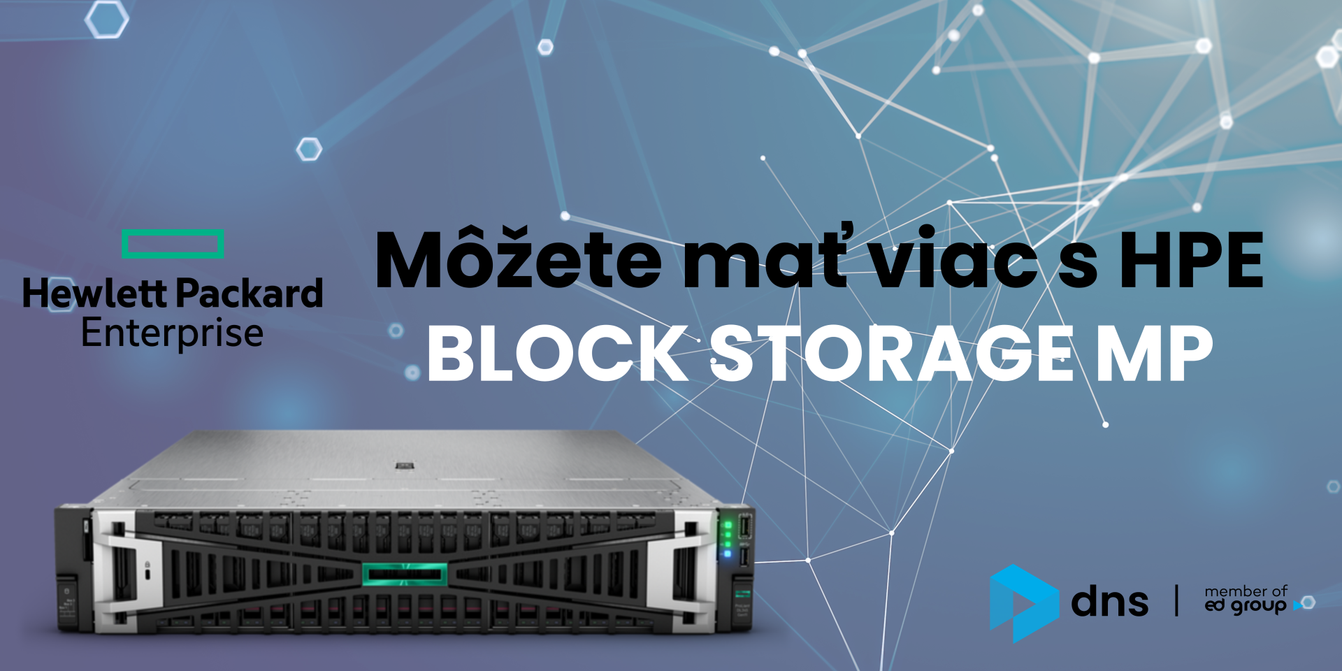 HPE Block Storage MP: Prekonajte hranice bežného úložiska dát