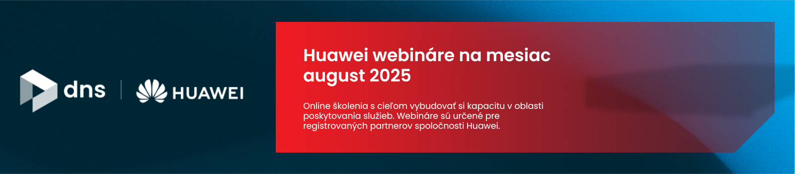 Huawei webináre na mesiac august 2025